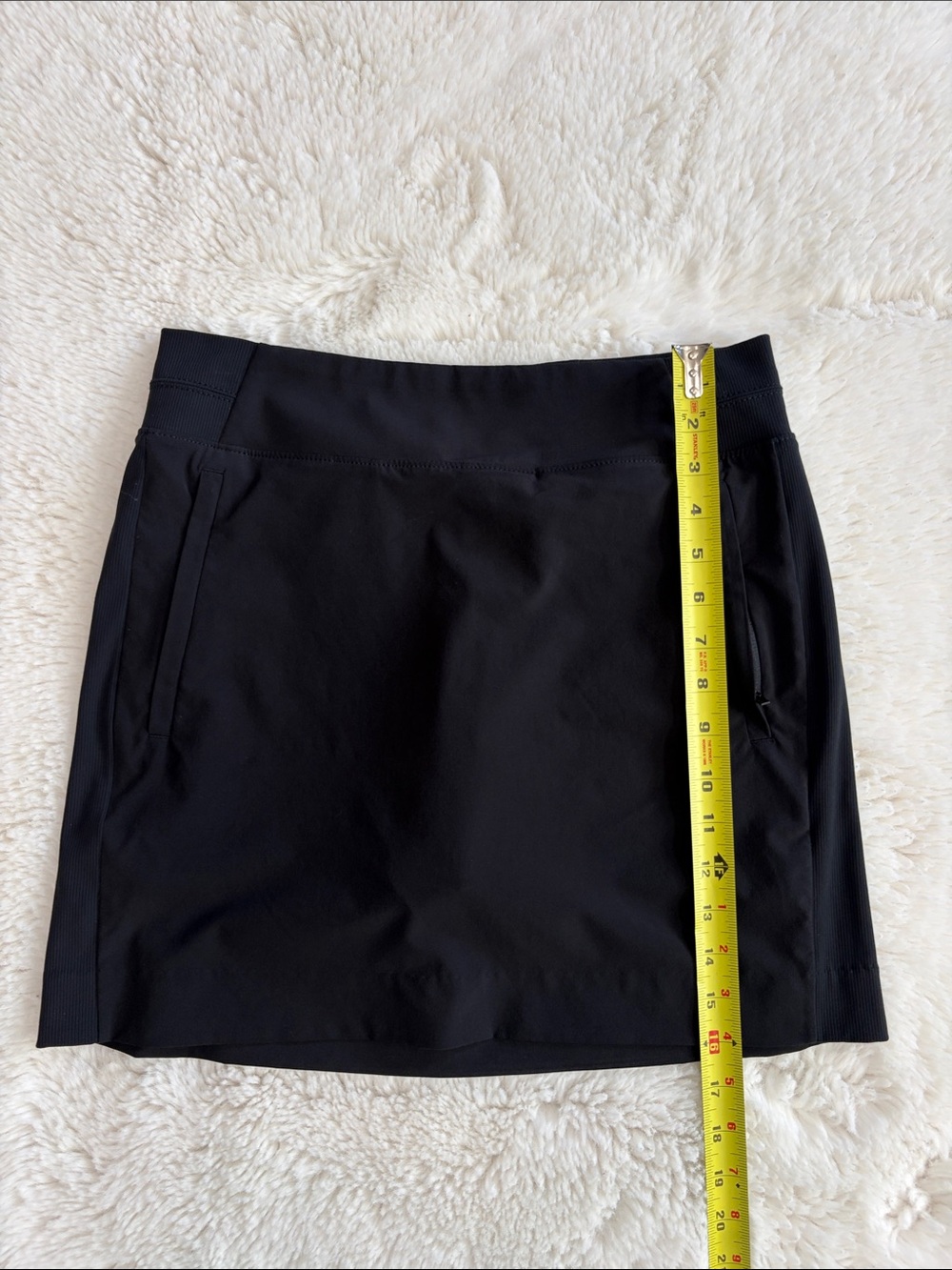 Athleta Classic Black Women’s Skirt-short,Size 6 - Picture 11 of 17